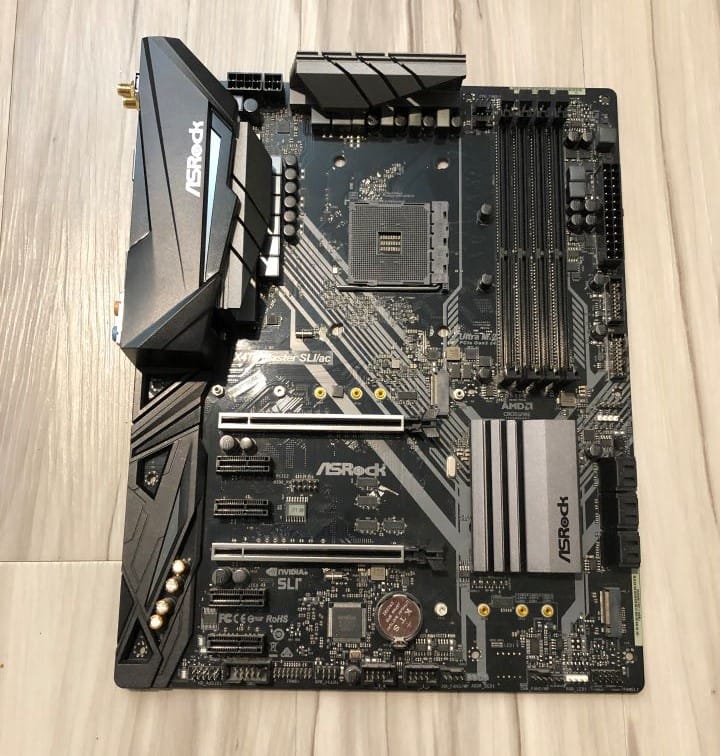 ASRock X470 Master SLI/ac motherboard